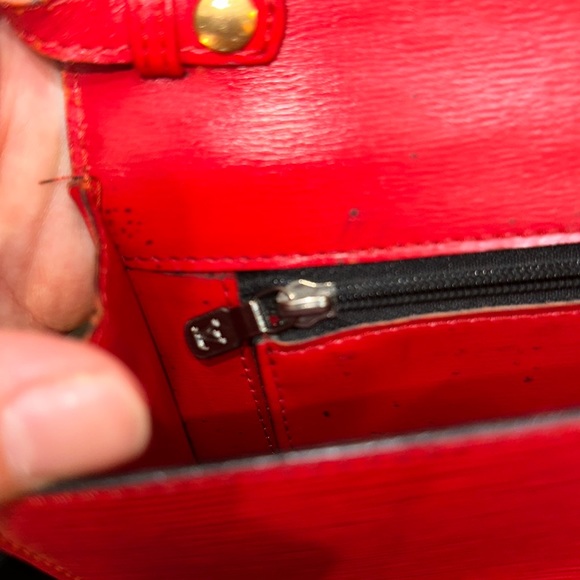 Vintage Louis Vuitton red epi Arche 2way - Picture 5 of 17